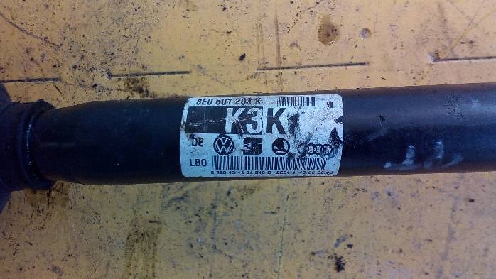 фото №6, Привідний вал правий задня audi a4 b6 2,5 tdi 8e0501203k