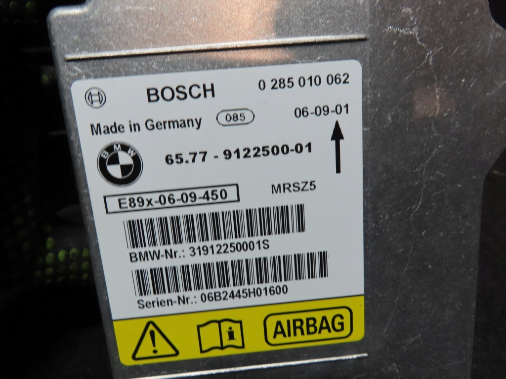 Bmw e91 модуль air bag 9122500 Ціна