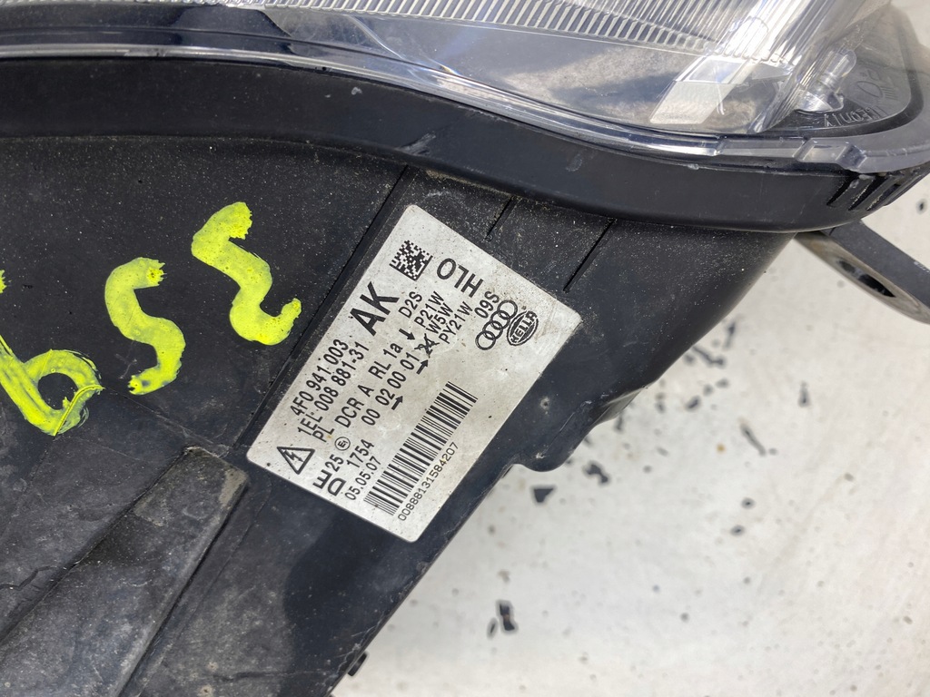 фото №7, Audi a6 c6 лампа лівий перед ксенон 4f0941003ak