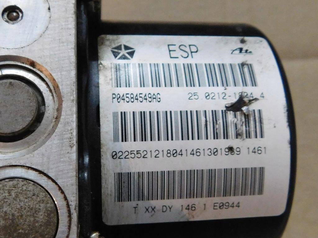 фото №5, Charger 11-14r насос блок управления abs p04584549ag