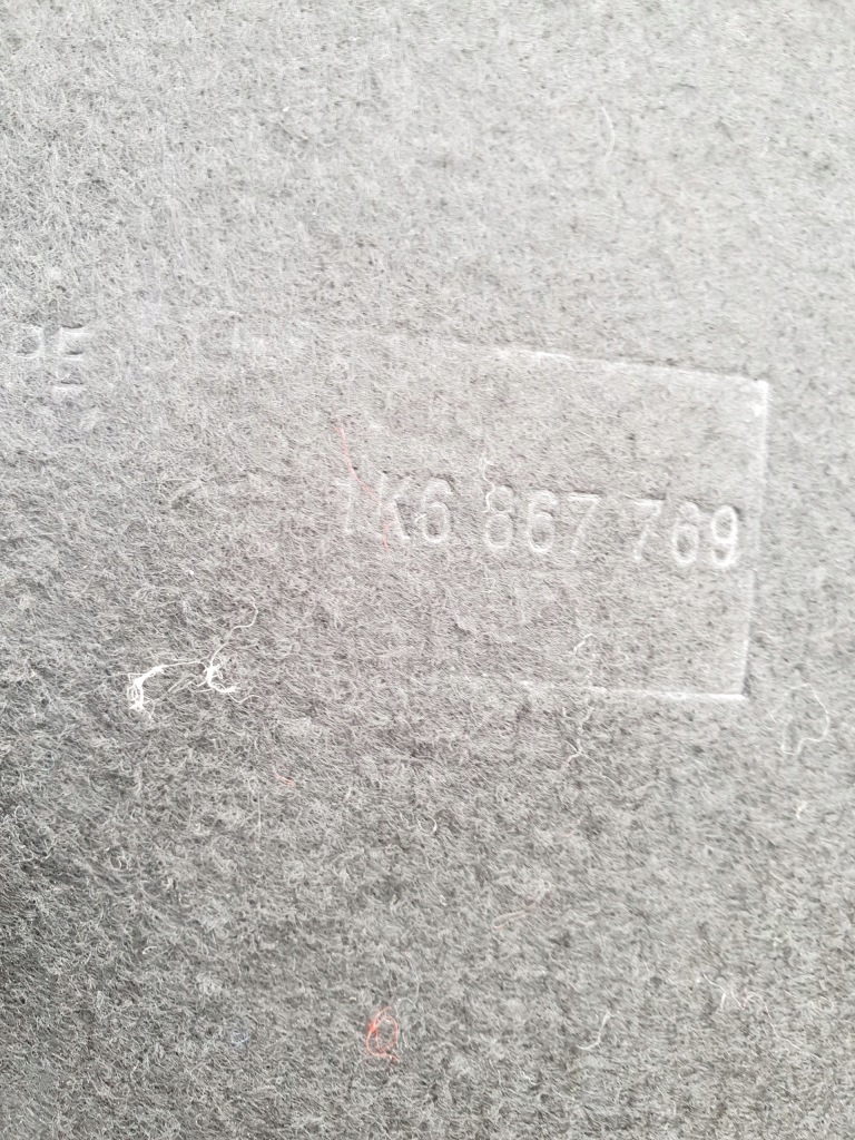 фото №9, Vw golf v vi полка багажника задняя задняя 1k6867769