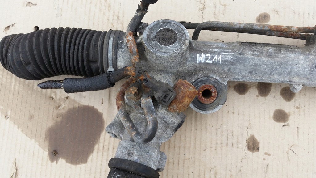 фото №5, Рулевая рейка трансмиссия mercedes w211 03- 21111011001