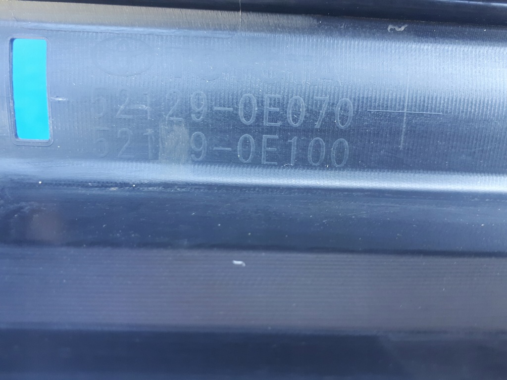 фото №11, Toyota highlander 2019- 19 накладка бампера перед