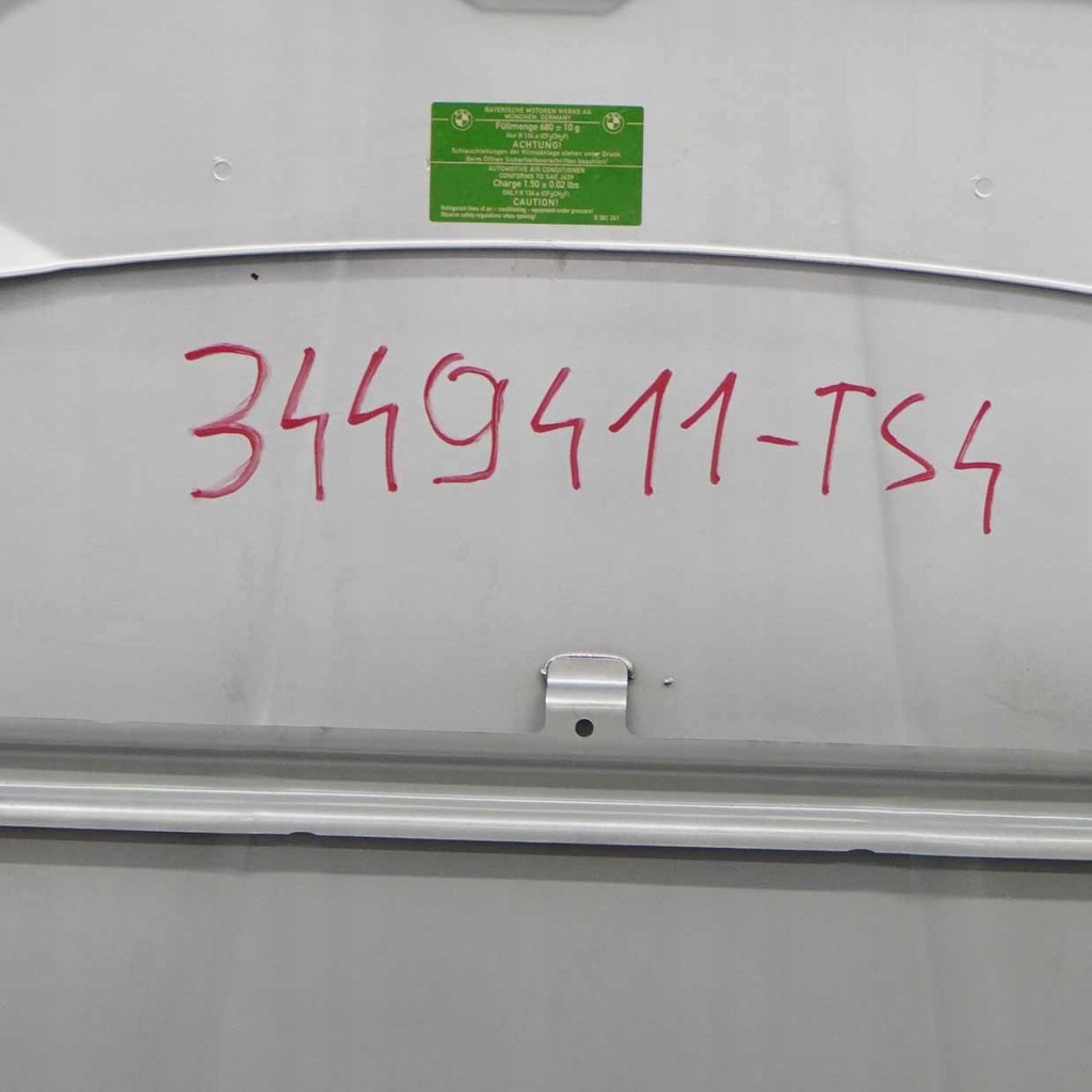 Bmw x3 e83 капот кришка двигуна titansilber 354 Оригінал