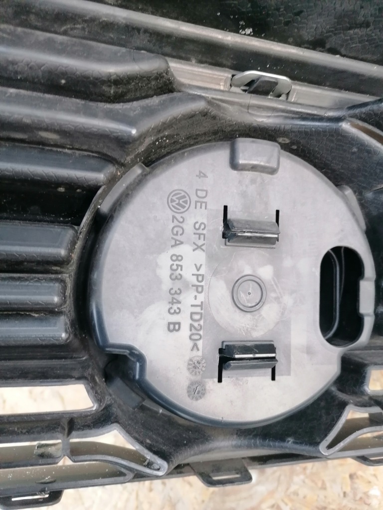 фото №3, Решётка радиатора решётка радиатора vw t-roc 2ga стеклянный значок