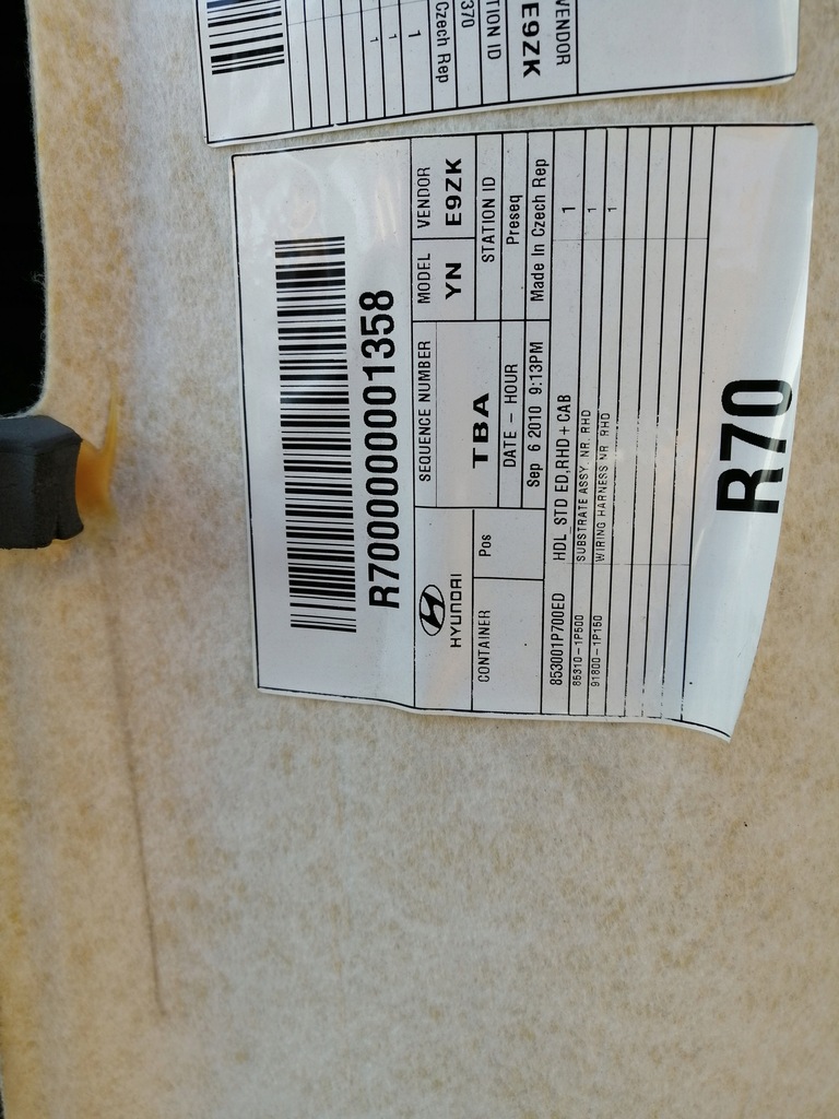 фото №7, Стеля kia venga 09-19r