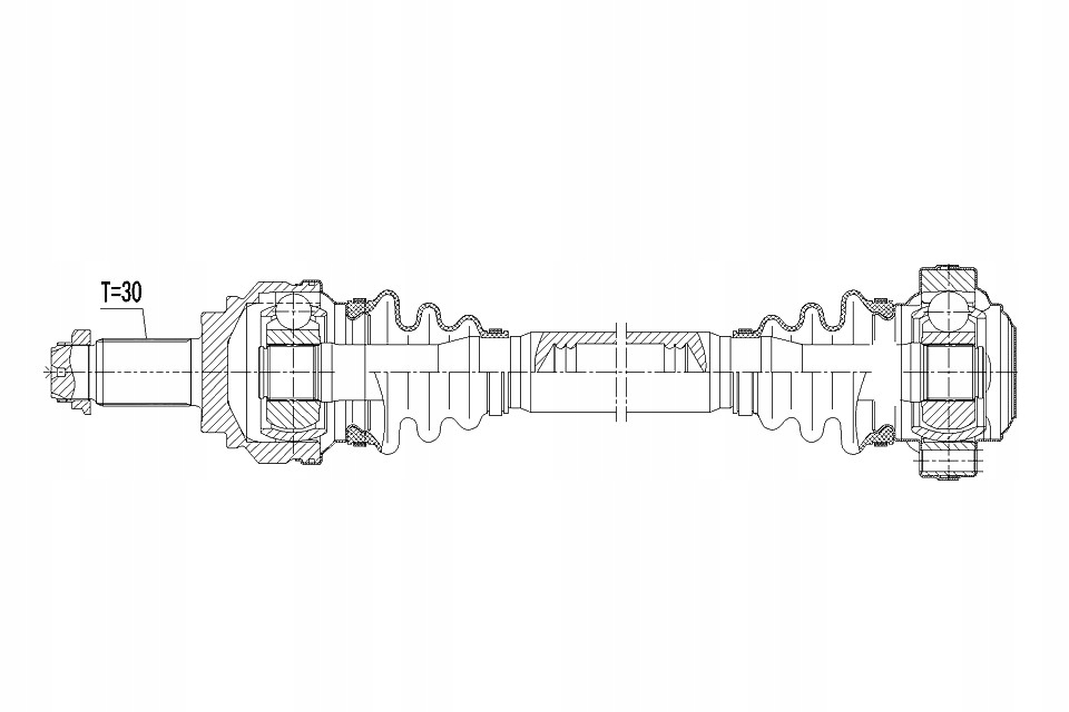 фото №1, Привідний вал задня задня права bmw x1 2009-