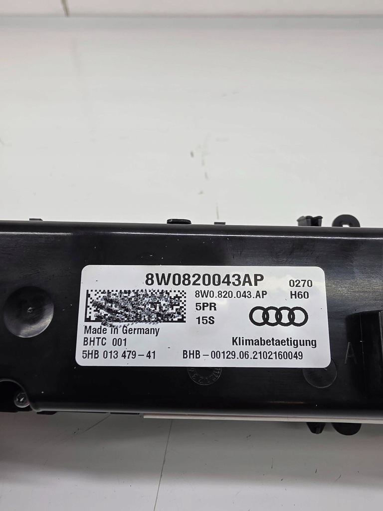 фото №7, Audi a5 2021 панель кондиционера