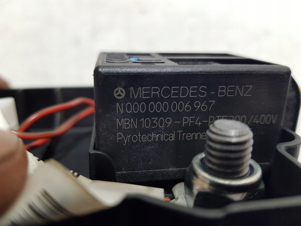 Модуль клемма пиротехническая mercedes w212 рестайлинг  предохранитель 0005406050 в Украине