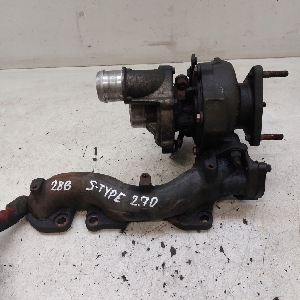 фото №1, Jaguar s-type 2,7d турбіна + колектор 752343-3