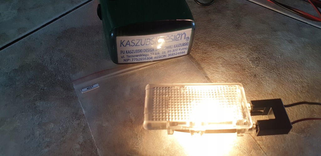 фото №13, Opel лампа салона кабины бардачка освещение пассажира оригинал