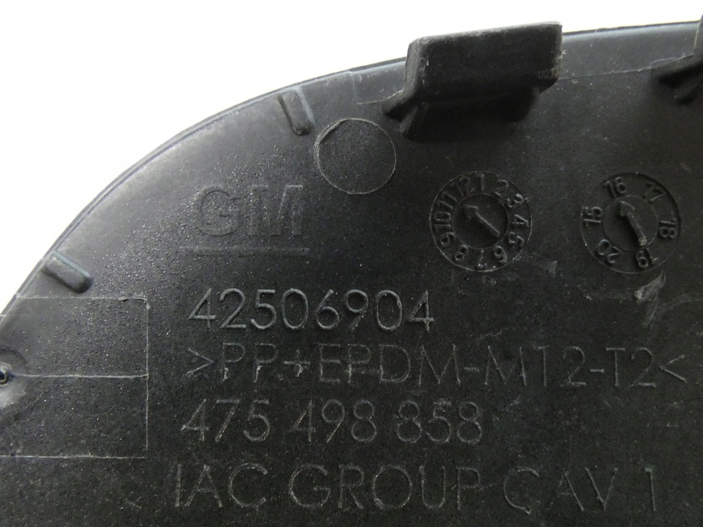 фото №16, Заглушка бампера передний, защита фаркоп буксировочный opel mokka x