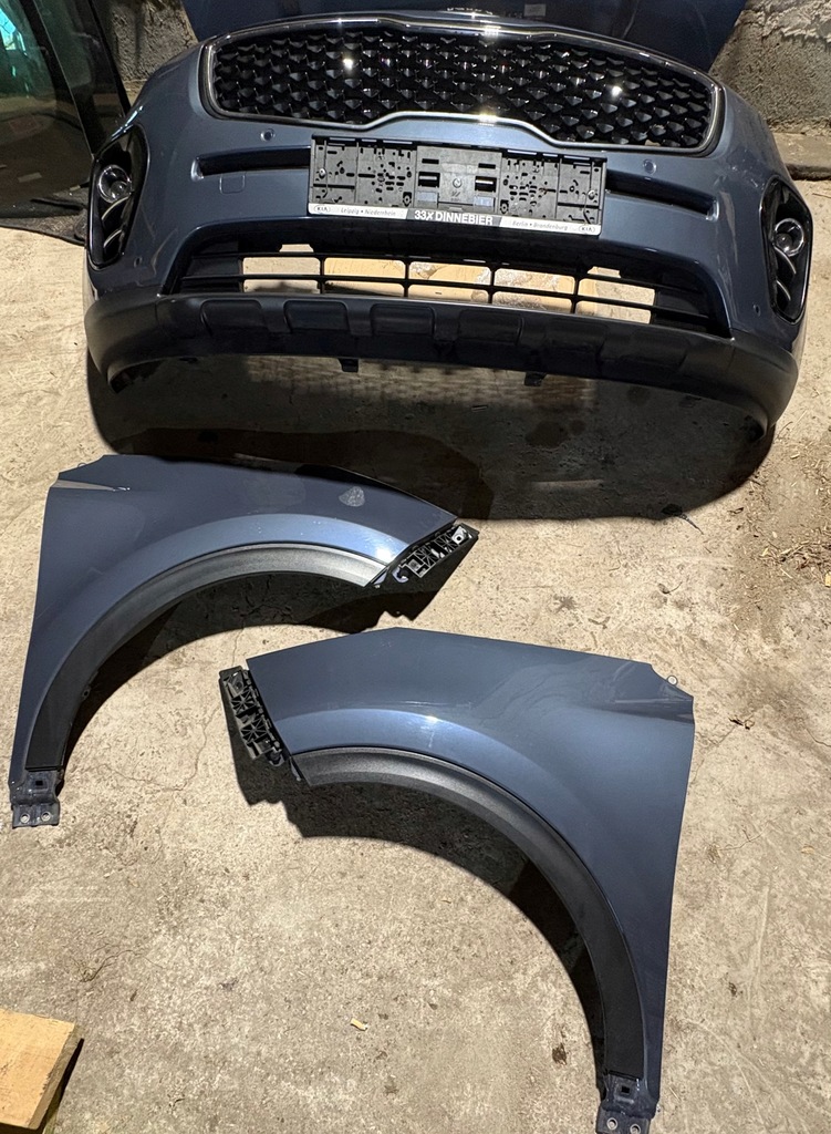 фото №8, Перед kompletny бампер капот pas крила лампи kia sportage d7 2015-2018