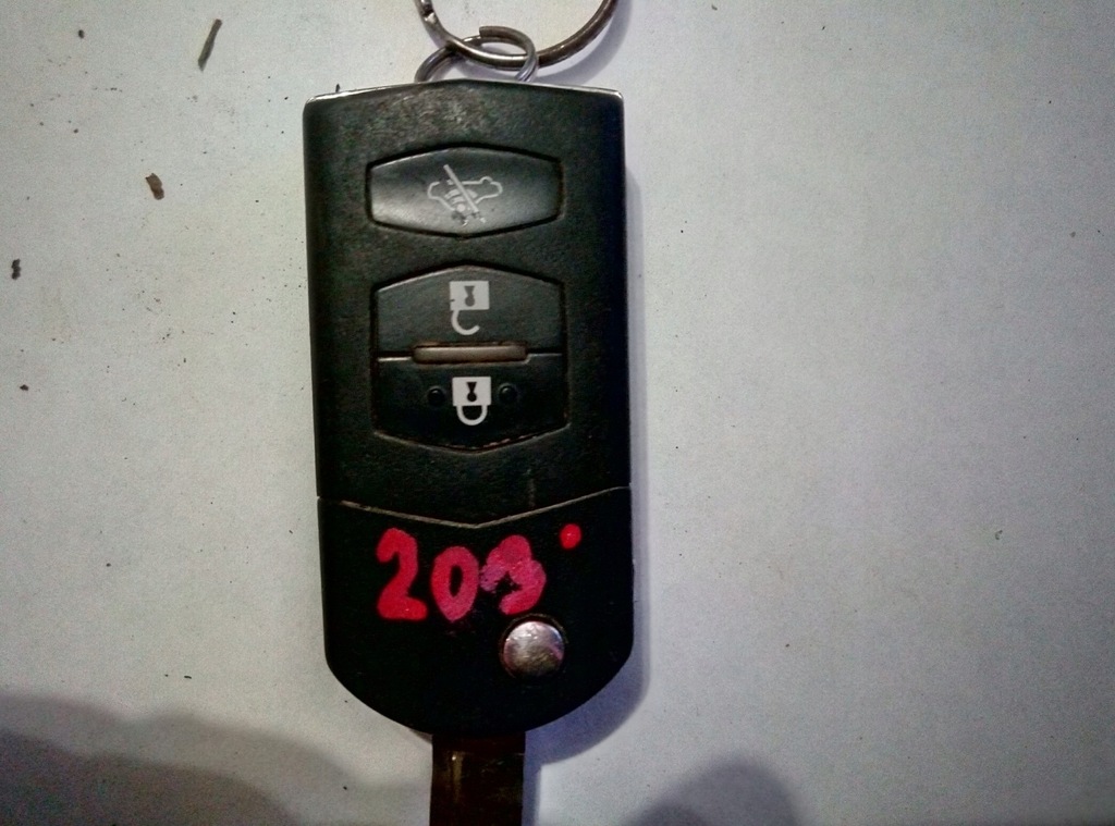 фото №1, Mazda 2 3 5 6 pilot ключ visteon 41784