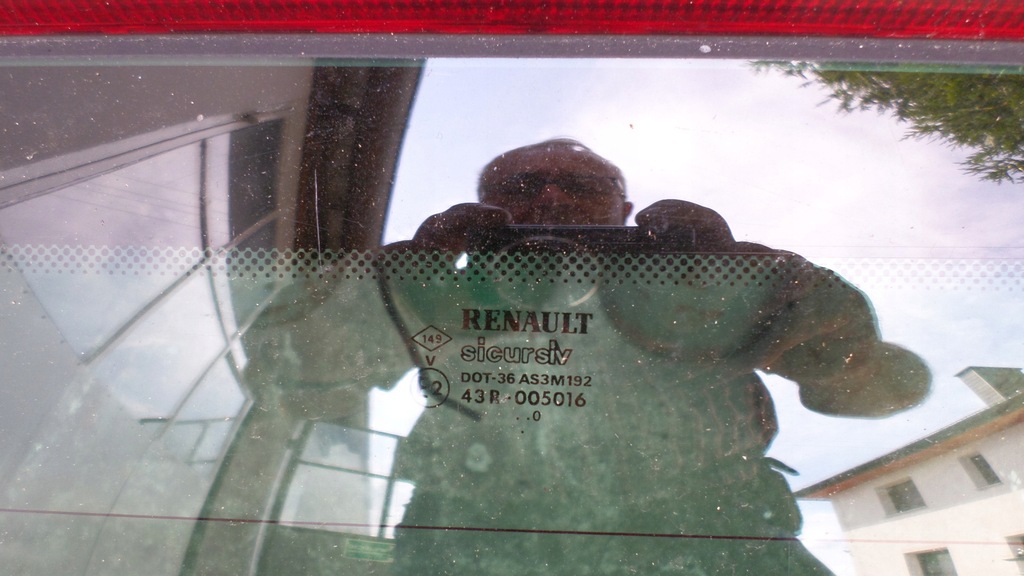 фото №2, Скло задня кришки clio ii