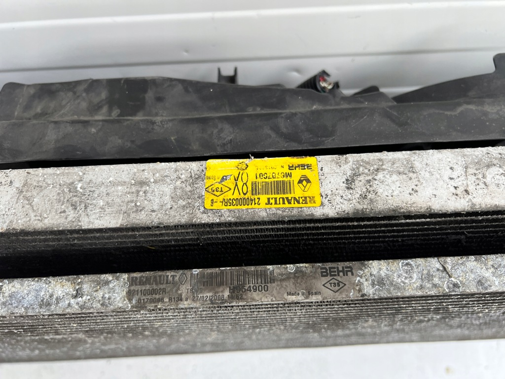 фото №14, Pas передний радиатор renault laguna iii