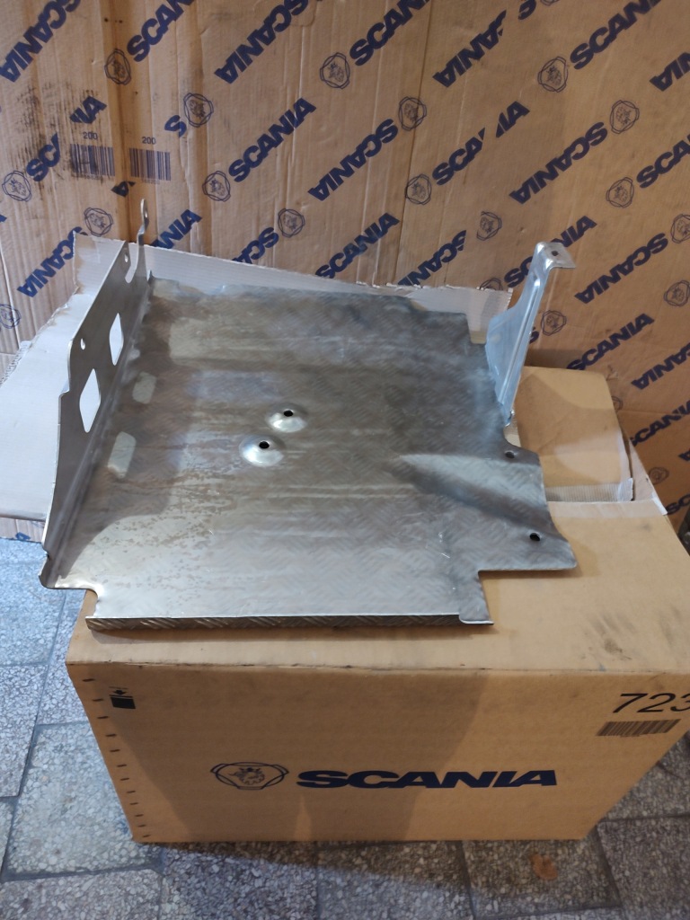 фото №2, Захист верхній глушника scania r nowa