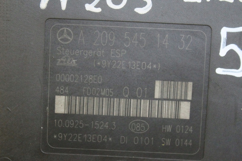 фото №8, Насос abs mercedes w203 2.2cdi a2095451432