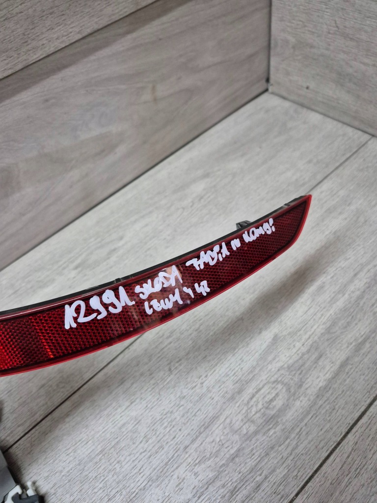 фото №7, 12991. fabia iii kombi відбивач бампер лівий задня 6v9945105