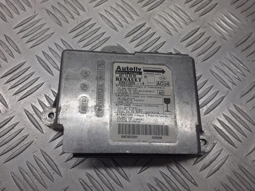 фото №1, Модуль подушка безопасности renault megane ii 8200412026