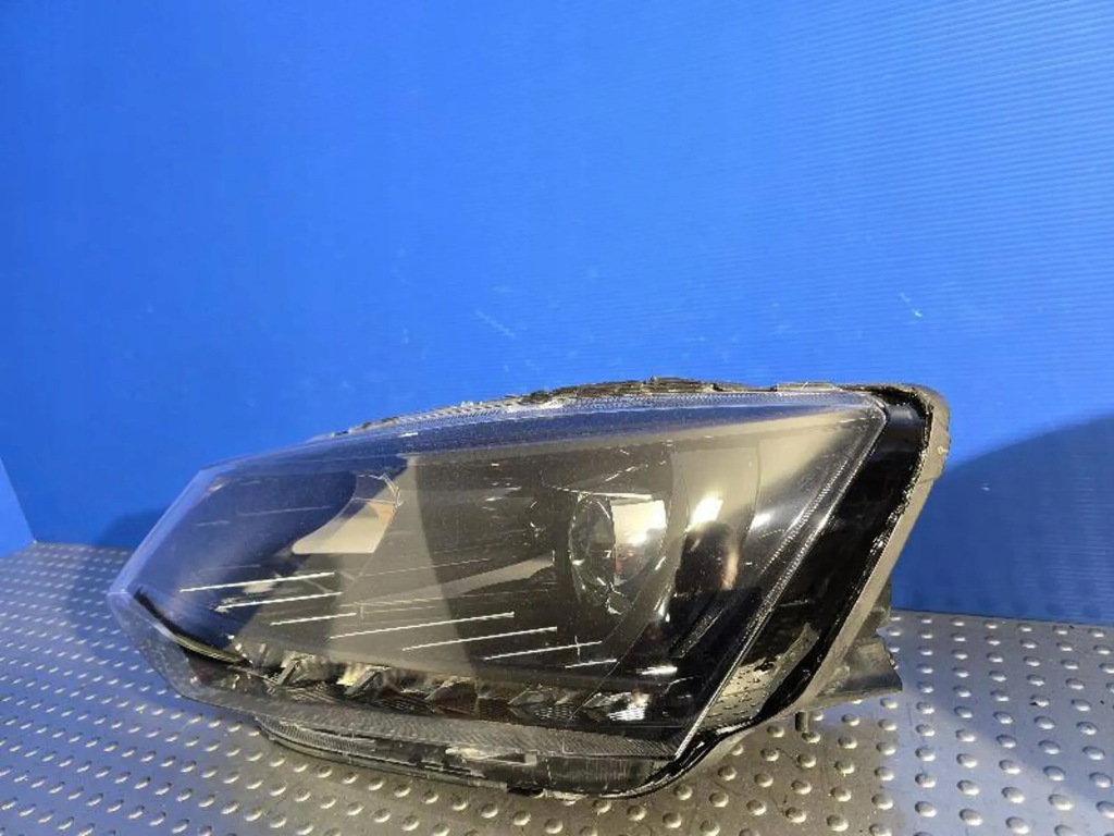 Skoda fabia 3 линза + led 6v1941015b фара передняя перед левая Киев