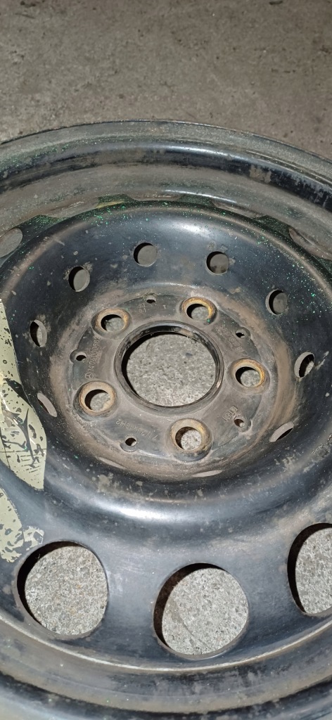 фото №11, Mercedes w140 c140 диск стальной 5x112 7.5 et51 r16