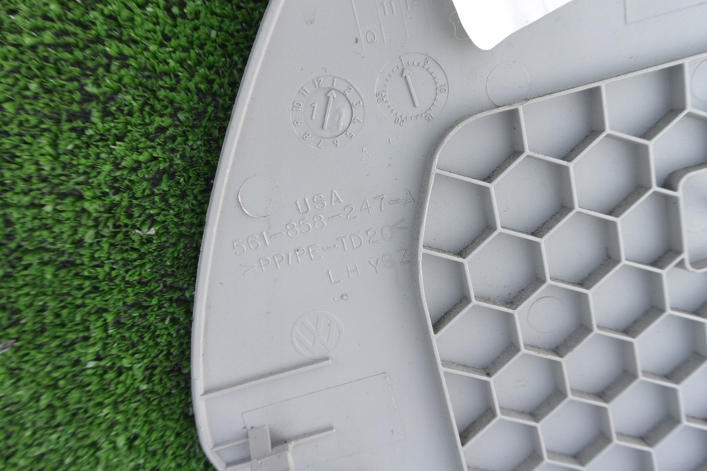 фото №8, Vw passat b7 usa защита заглушка консоли серые kpl