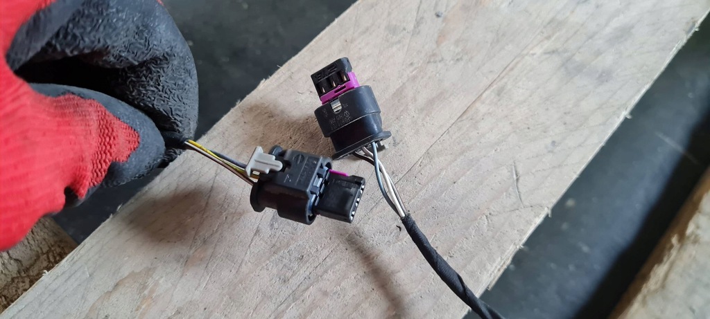 фото №8, S4 b9 8w a4 джгут електропроводка pdc перед штекер 8w0971095b