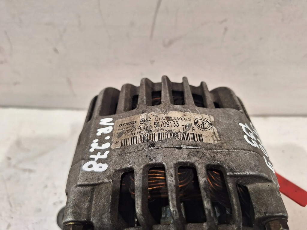 фото №6, Генератор denso 51709133 14v 70a fiat 500 ford ka 1.2 8v 69km 07-