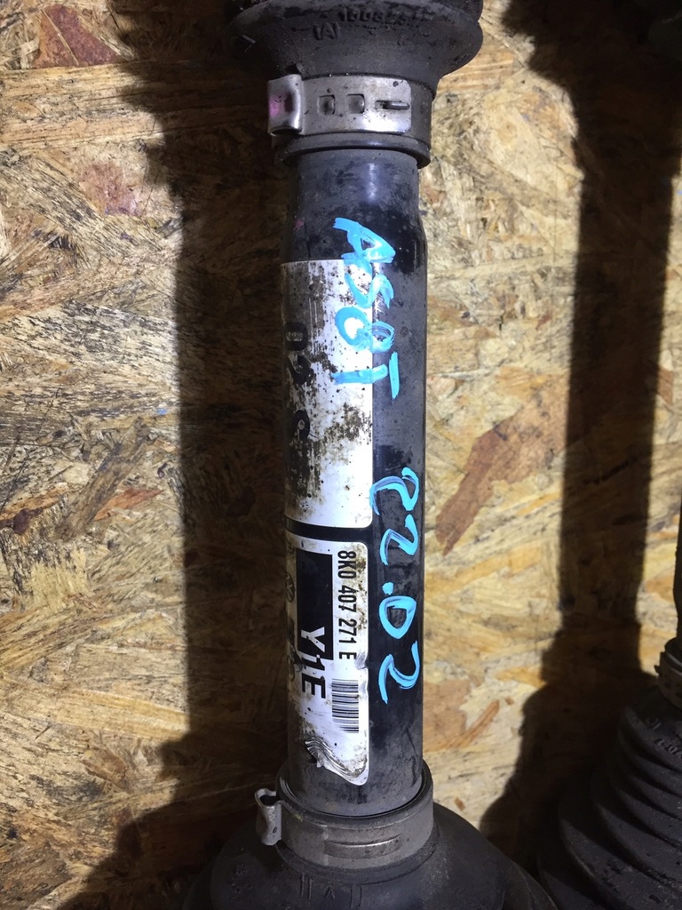 фото №5, Audi a5 8t a4 b8 привідний вал передня перед 8k0407271e