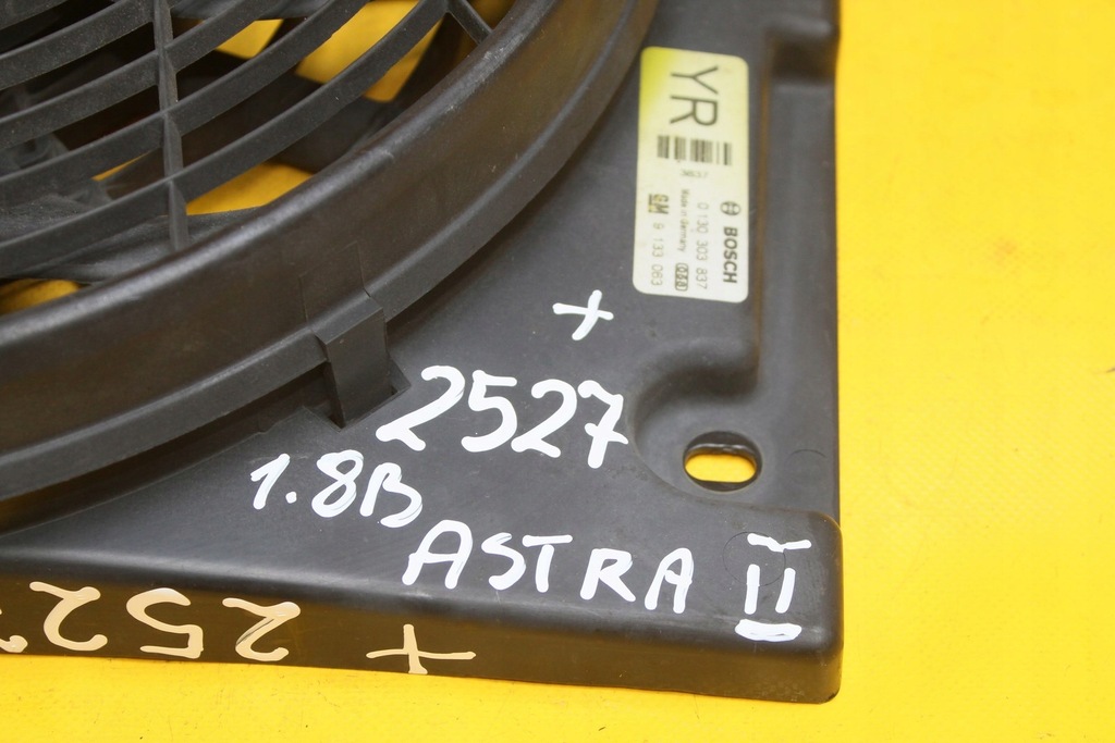 фото №11, Вентилятор радіатора astra ii 1.8 b 90570741