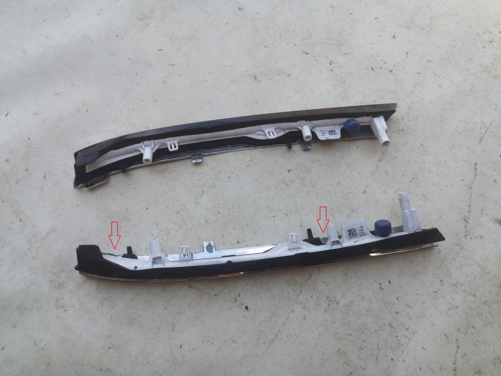 фото №4, Молдинг led решітка решітка vw arteon r-line lift 3g8941653 3g8941654