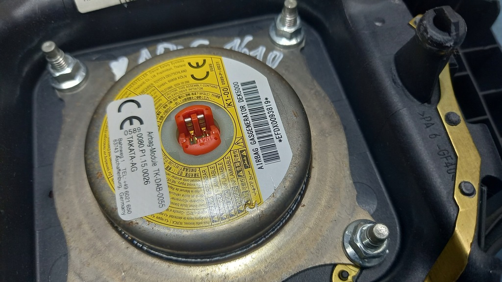 фото №6, Подушка руля toyota yaris ii