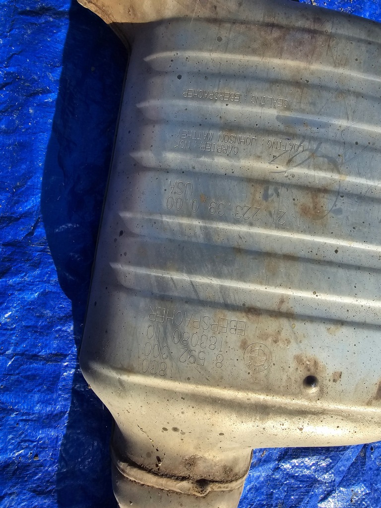 фото №6, Вихлоп гасник середній bmw x3 g01 2.0 дизель 8592300