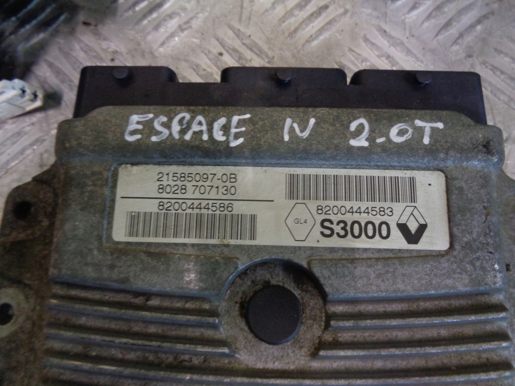 фото №8, Бортовой компьютер набор стартовый иммобилайзер renault espace iv lift 2.0 t 8200444586