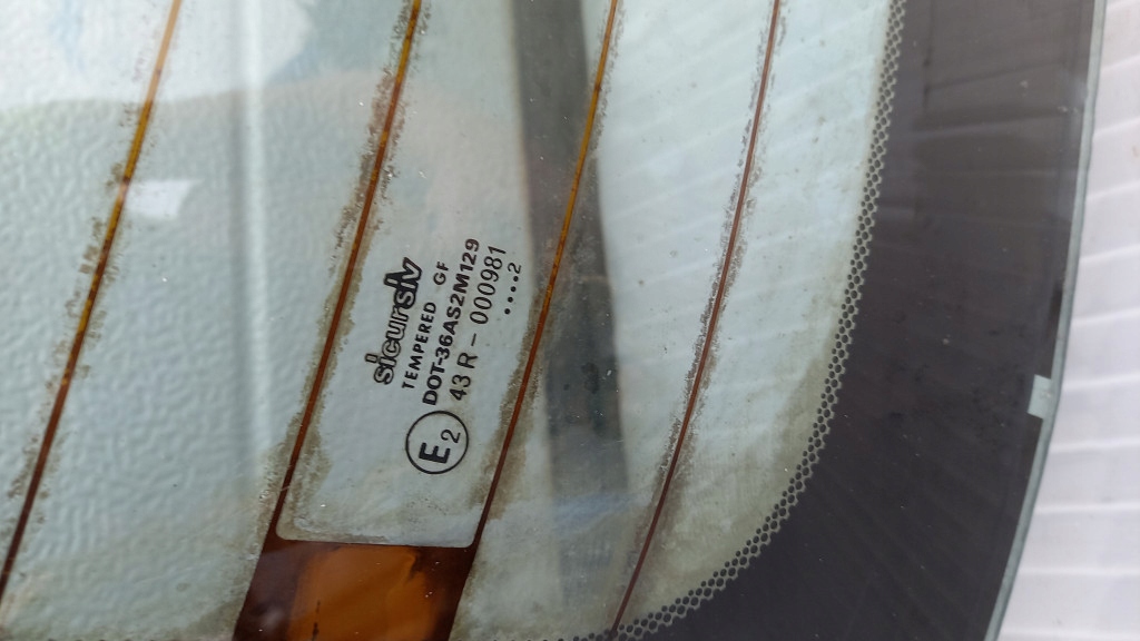 фото №4, Стекло задняя задняя honda concerto hb 93r