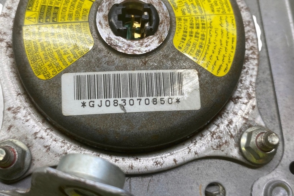 фото №8, Подушка безпеки водія subaru legacy iv bl 123456 2006