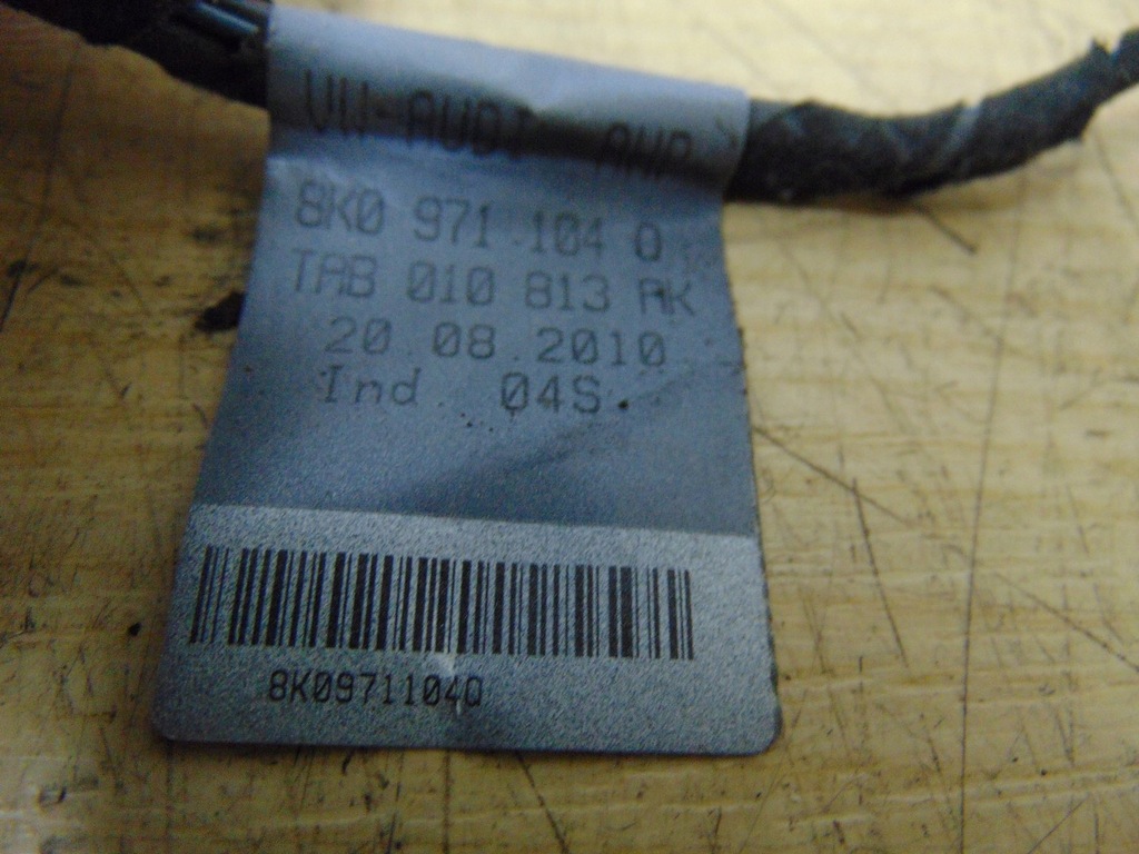 фото №5, Жгут парковки pdc задняя audi a5 8k0971104q