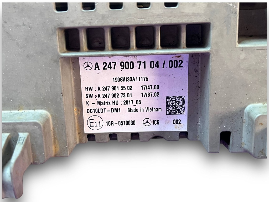 фото №6, Mercedes w177 w247 счетчик приборы a2479007104 $j