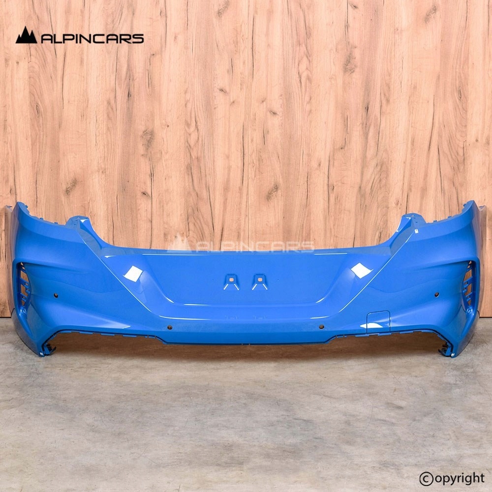 фото №7, Bmw 8 f91 f92 m8 бампер задний voodoo blue