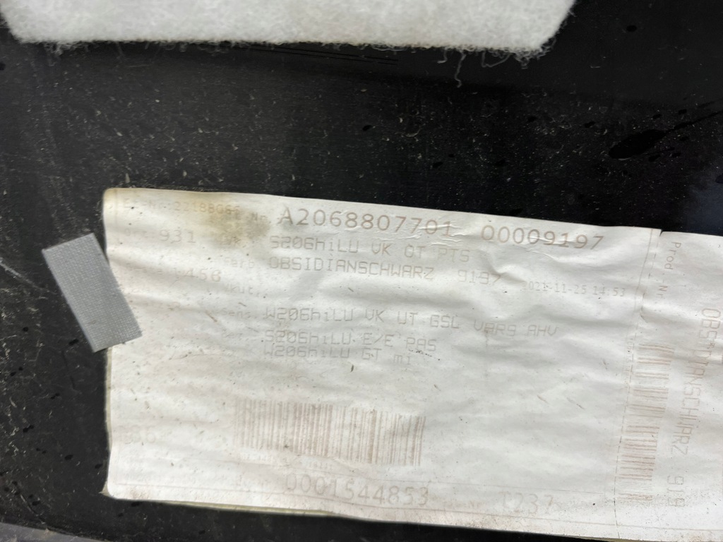 фото №10, Mercedes c-klasa w206 amg kombi бампер задний задняя 6xpdc оригинал 2021-