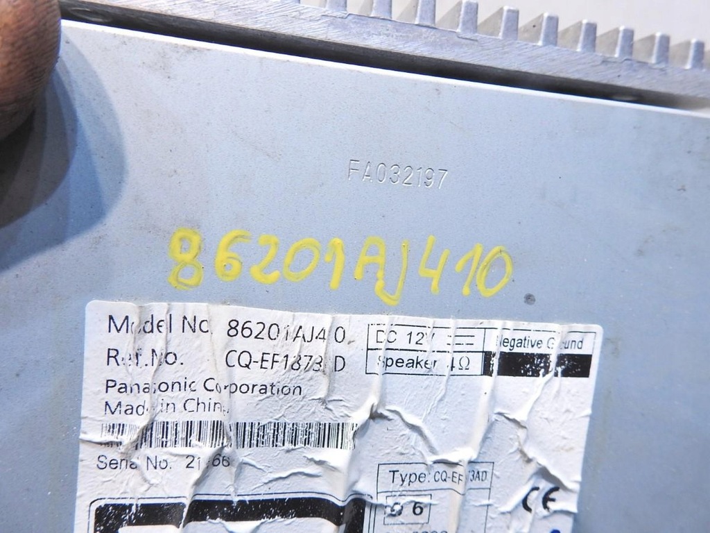 фото №7, Радио cd subaru outback iv 86201aj410