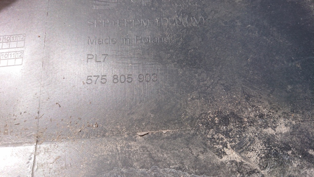 фото №9, Seat ateca 575 спойлер бампер передній перед