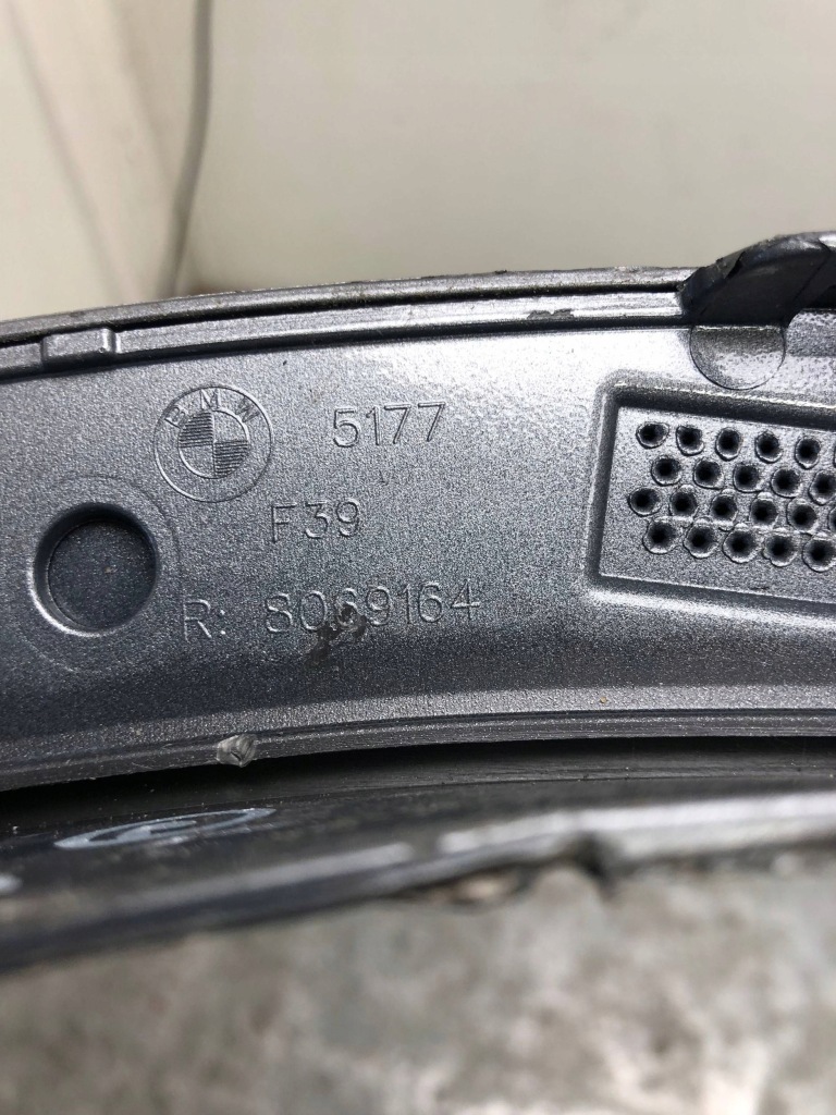 Накладка  крыла правый  задний bmw x2 f39 8069164 Киев