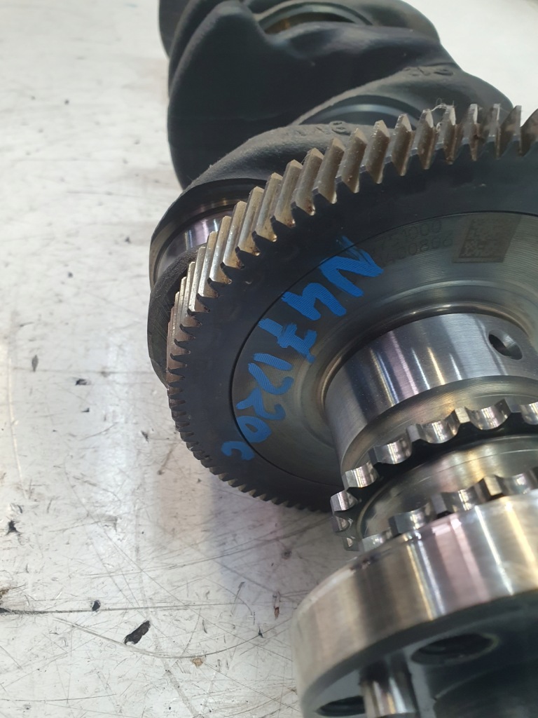 Wał коленчатый 2.0d bmw 1шлифовка 0,25 главные 0,25 шатуны n47d20c f10 f11 f30 f20 Недорого