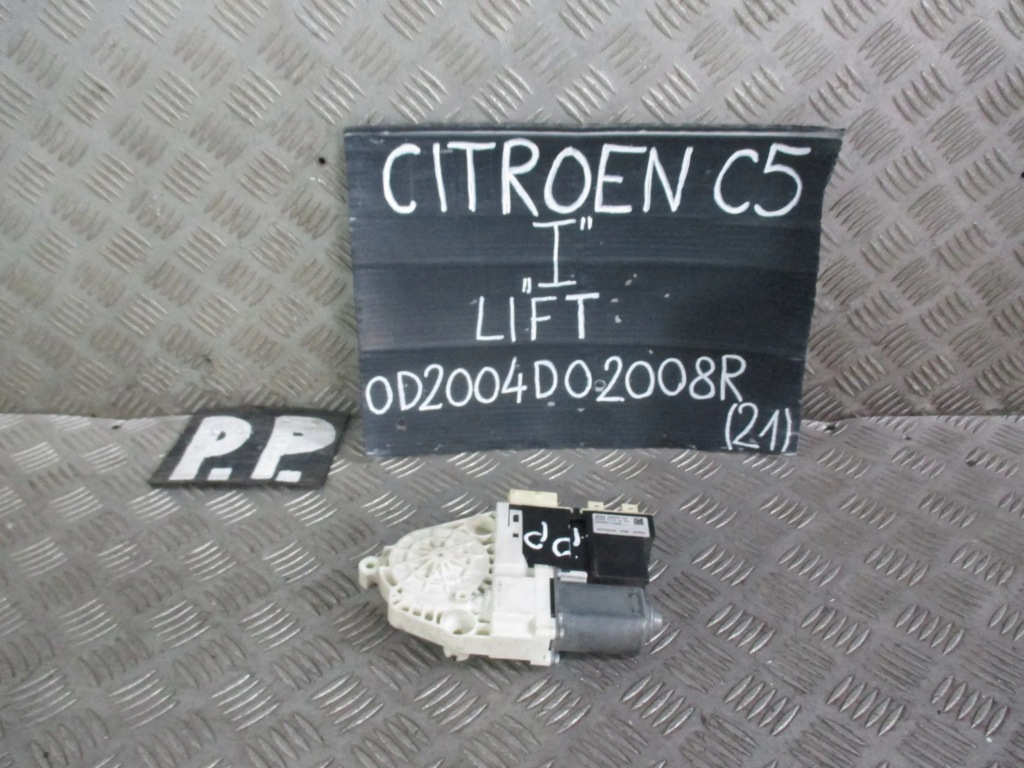 фото №5, Моторчик скло перед правий 996394102 citroen c5