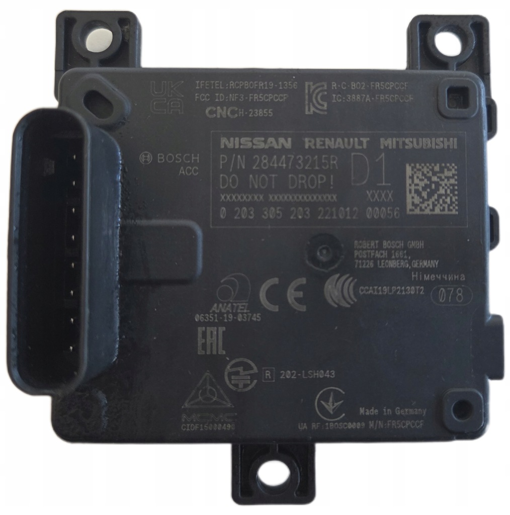 Купити Радар acc nissan renault mercedes mitsubishi 284473215r
