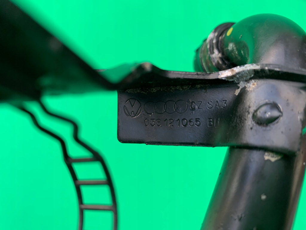 фото №10, Магистраль wody труба резиновый элемент wąż skoda superb i 1 lift 1.9 tdi 01- 038121065b