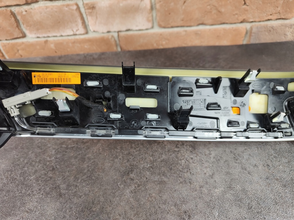 фото №9, Декори накладки декоративні панелі сірі ґрати обдув амбiєнтне bmw f48 x1 f39 x2