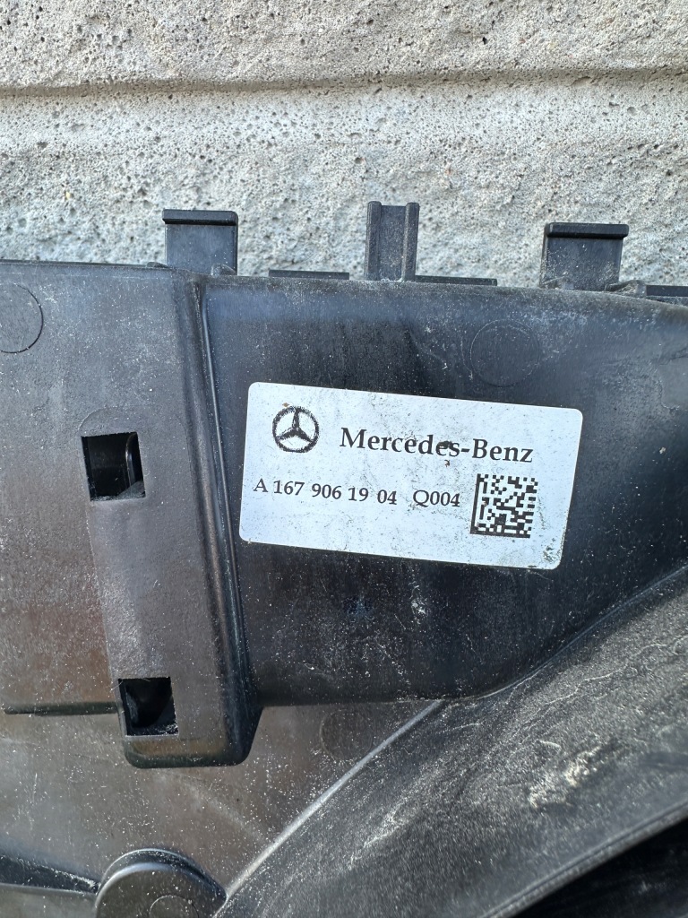Радиатор вентилятор mercedes gle w167 a1675006201 1679061904 a1675000700 Оригинал